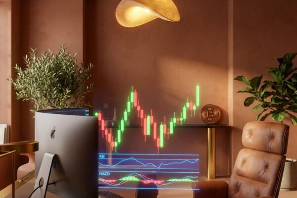 Schermata di analisi on-chain Bitcoin con grafici long-term holder e Bull Score Index in zona neutra