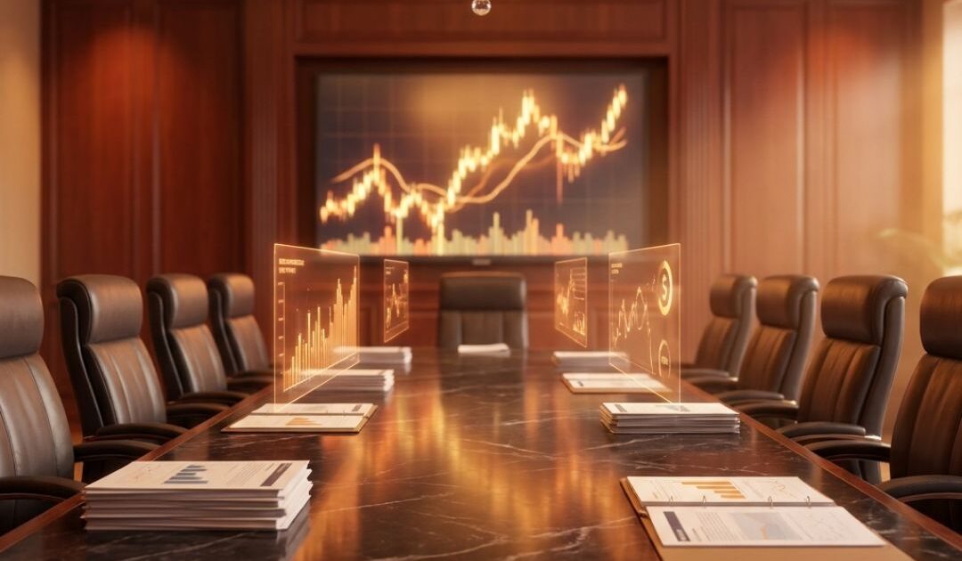 CEO di Franklin Templeton in sala riunioni — blockchain e Bitcoin contro le commissioni di Wall Street