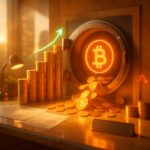 Cover raw Pixar 3D UBS Bitcoin ETF vault crescita - pool storage