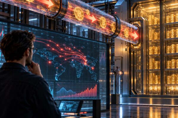 Deflussi Bitcoin da Binance: riserve dell'exchange in calo di 40.000 BTC